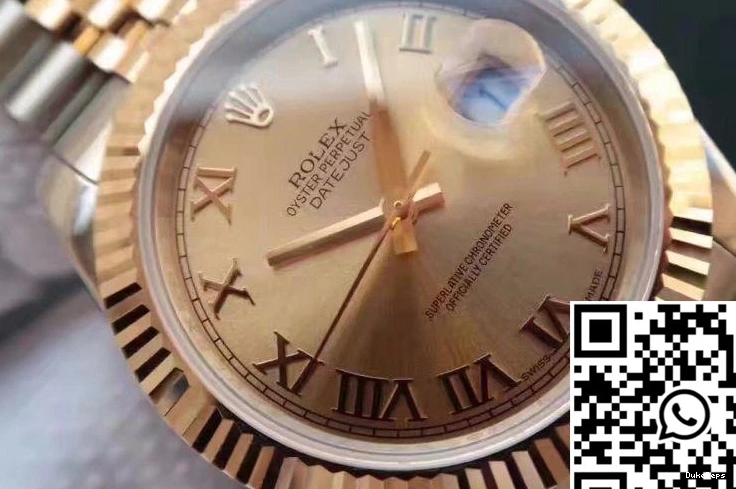 Datejust 126333-007 Gold Wrapped Rolex 41mm Dial 0829